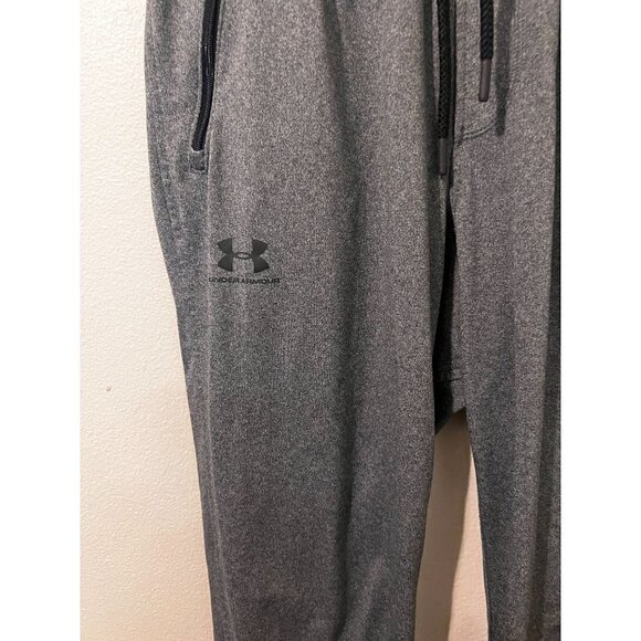 Boy's Under Armour Gray Jogger Sweatpants Size S [EXCELLENT] - Picture 1 of 5